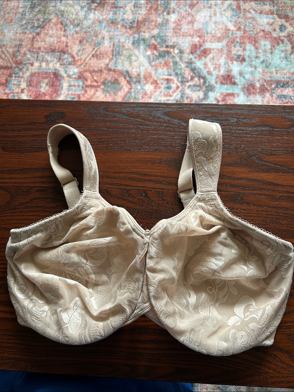 Wacoal Awareness Nude Lace Minimizer Bra 34G DDDD